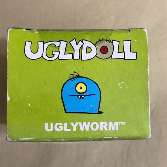 Uglydoll Action Figure Series 2 Uglyworm Collectible Toy In Box Blue One Eye - Picture 8 of 9